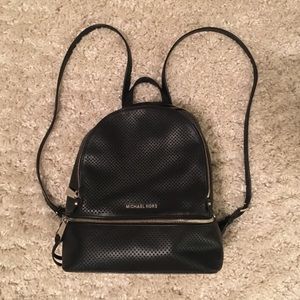 Michael Kors Small Leather Backpack